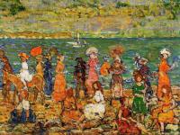 Prendergast, Maurice Brazil - Seashore